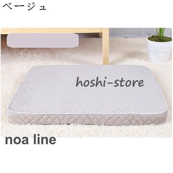 犬ベッド/猫ベッド/ペットクッション/動物用マットレス お手入れ簡単 着脱式カバー 小中大型犬適用 多頭飼い 省スベース 低反発 室内 |  | 08