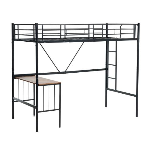 【タイプA】ロフトベッド ロフト シングル S デスク付き 収納付き 耐荷重120kg 子供ベッド パイプ製 子供部屋 スチール 耐震 ベッド 頑丈 大人ベッド |  | 02