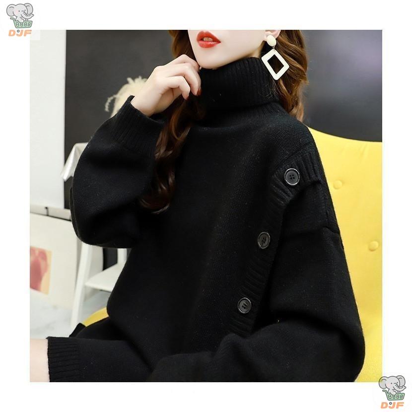 【人気商品】ニットセーター 長袖 カットソー ロングセーター ス プルオーバー レディース ソフト ハイネック カジュアル きれいめ 着痩せ 新作 秋冬 30年代 |  | 10