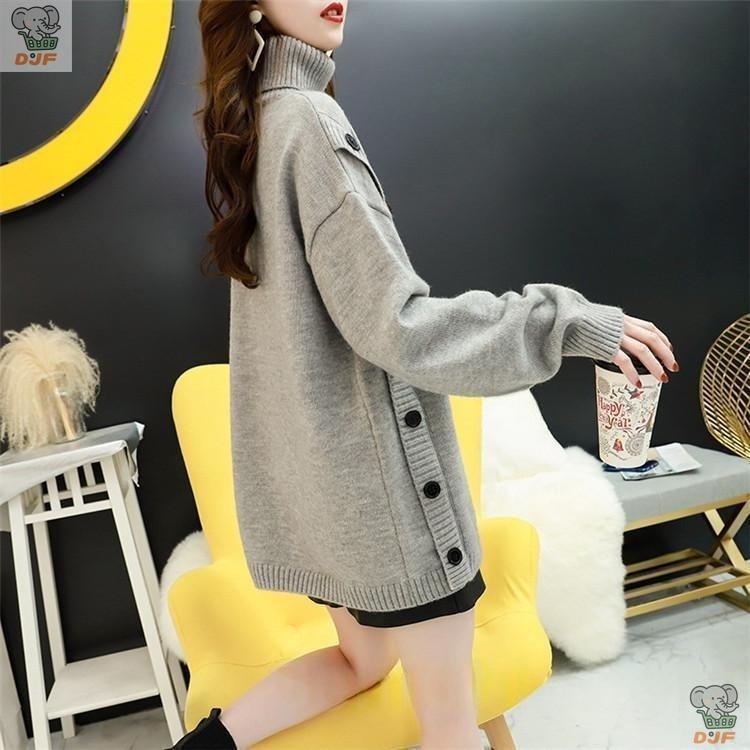 【人気商品】ニットセーター 長袖 カットソー ロングセーター ス プルオーバー レディース ソフト ハイネック カジュアル きれいめ 着痩せ 新作 秋冬 30年代 |  | 11