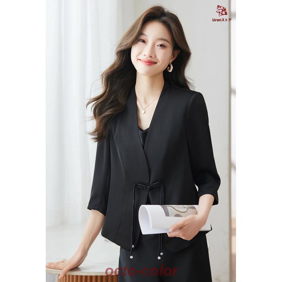 ジャケット レディース フォーマル ビジネス 夏 秋 ジャケット 大きいサイズ 面接 オフィス ママ 七五三 入学式 母の日 お宮参り ビジネス 卒園式 結婚式 入園式 |  | 08