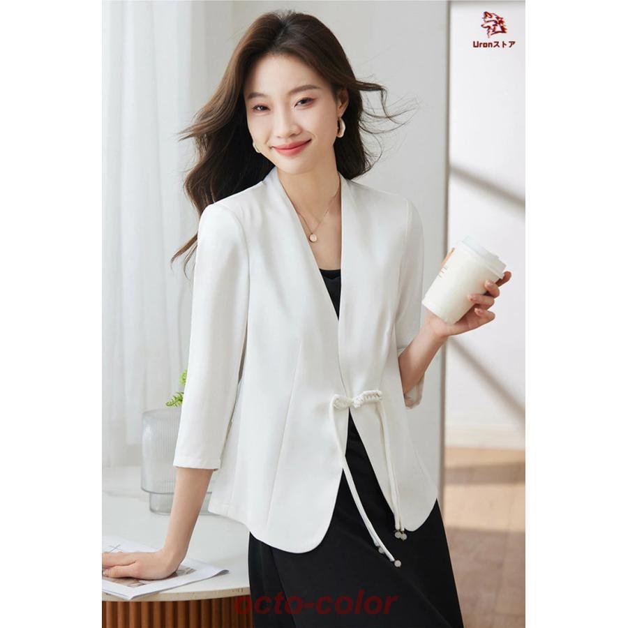 ジャケット レディース フォーマル ビジネス 夏 秋 ジャケット 大きいサイズ 面接 オフィス ママ 七五三 入学式 母の日 お宮参り ビジネス 卒園式 結婚式 入園式 |  | 09