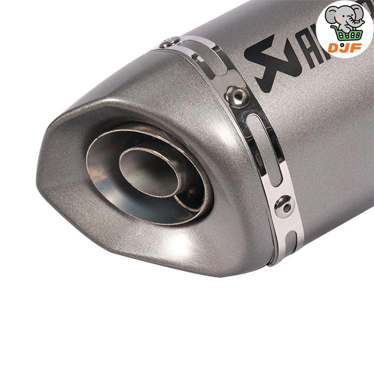 バイク用 汎用 差込口50.8mm 円形の排出口 長さ370mm 50.8mm バイクスリップオンマフラー バイクサイレンサー |  | 07