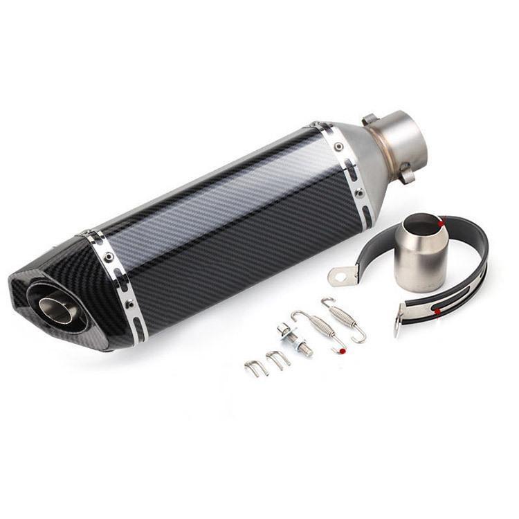 バイク用 汎用 オートバイ 長さ 30.5CM 37CM 47CM バイクサイレンサー スリップオンマフラー 50.8mm |  | 10