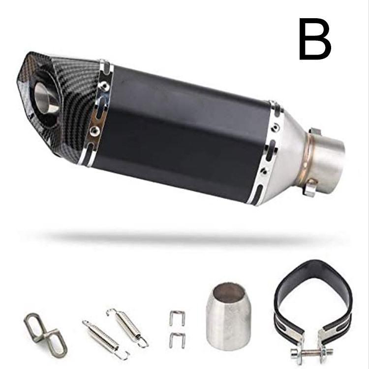 バイク用 汎用 オートバイ 長さ 30.5CM 37CM 47CM バイクサイレンサー スリップオンマフラー 50.8mm |  | 02