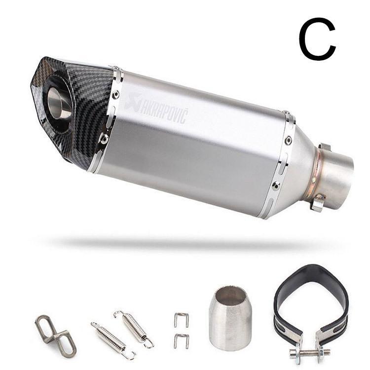 バイク用 汎用 オートバイ 長さ 30.5CM 37CM 47CM バイクサイレンサー スリップオンマフラー 50.8mm |  | 03