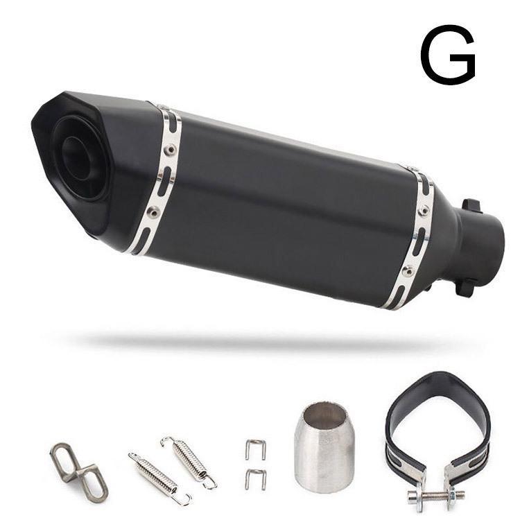 バイク用 汎用 オートバイ 長さ 30.5CM 37CM 47CM バイクサイレンサー スリップオンマフラー 50.8mm |  | 07