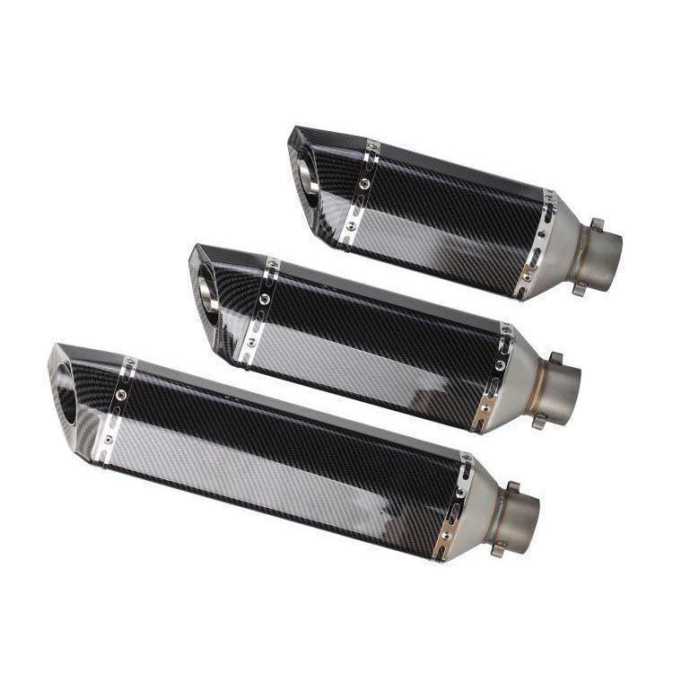 バイク用 汎用 オートバイ 長さ 30.5CM 37CM 47CM バイクサイレンサー スリップオンマフラー 50.8mm |  | 09