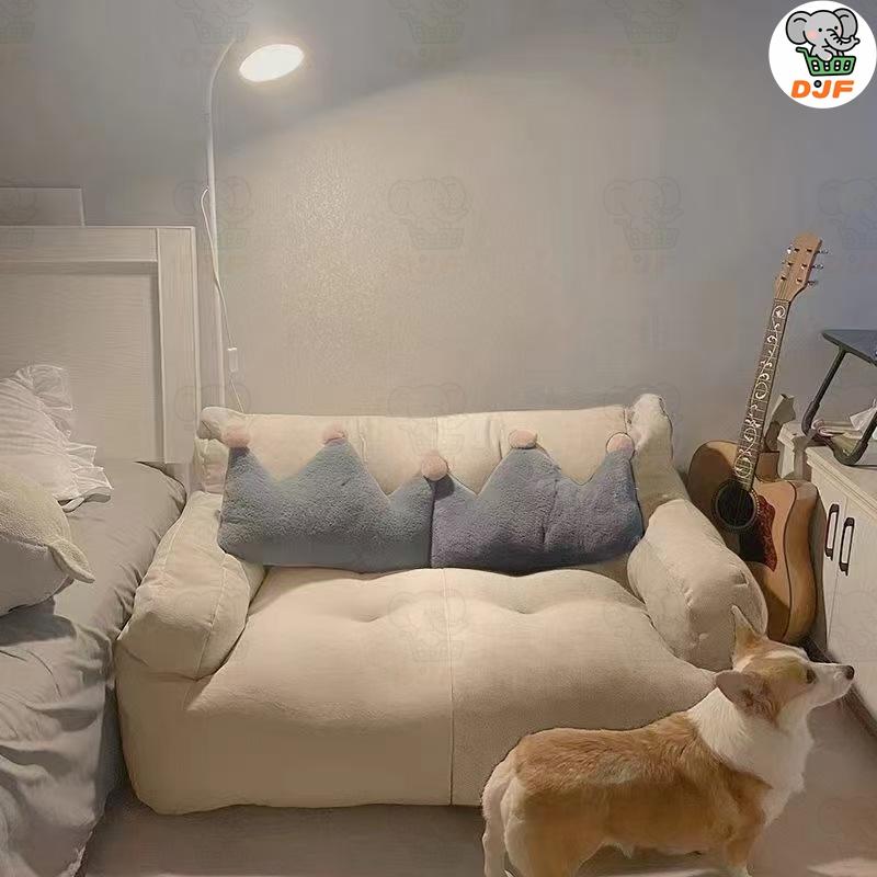 魔法のビーズクッション ビーズソファー だめニナるソファー 魔法のbiーズソファ 疲労解消 2人掛け 左右に使えるアームレスト コーナーソファ | 