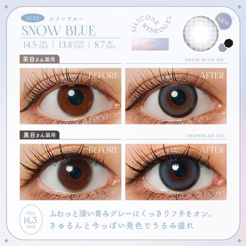 MOLAK（モラク） LARME(ラルム) スノーブルー 度なし 度あり 1Day