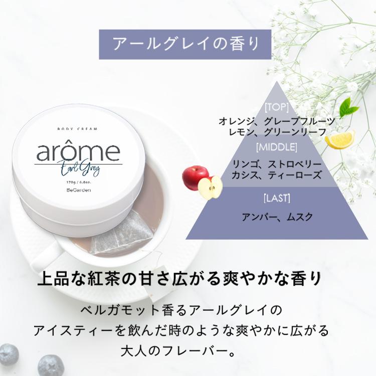 arome ボディクリーム アローム アンバーバニラ アールグレイ 金木犀