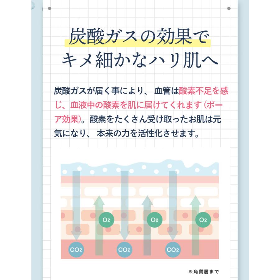 炭酸パック シーコラ 12回分 エステ仕様炭酸パック バクチオール ヒト幹細胞エキス　2剤式混ぜ合わせジェルパック｜begarden｜11