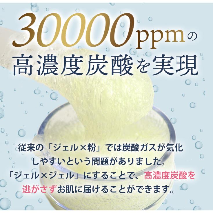 炭酸パック シーコラ 12回分 エステ仕様炭酸パック バクチオール ヒト幹細胞エキス　2剤式混ぜ合わせジェルパック｜begarden｜10