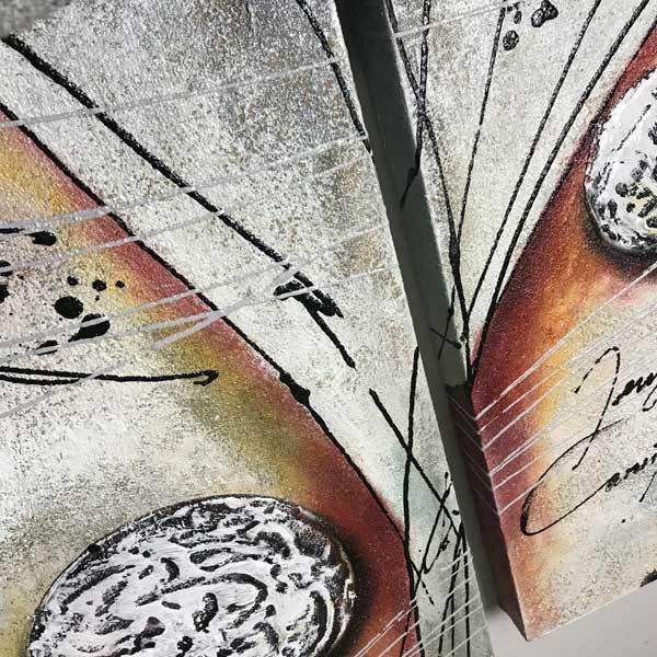 絵画 バリ絵画 幾何学 アクリル リゾート アジアン 絵画 アジアン アート パネル モダン アートフレーム 壁掛け 壁飾り リゾート |  | 03