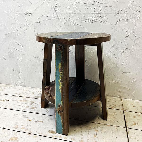 ★送料込★　チーク材　アジアン　エスニック　テーブル　オールドチーク ☆送料込☆チーク材アジアンエスニックテーブルオールドチーク