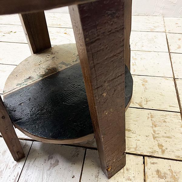 アジアン家具 オールドチーク チーク カフェテーブル コーヒーテーブル テーブル イス 丸椅子 木製 チーク 古木 腰掛け 船 |  | 07