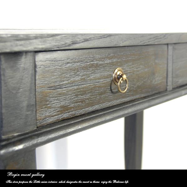 アジアン家具 コンソール 80cm 木製 飾り棚 アンティーク チーク オールドチーク 古木 無垢 収納棚 おしゃれ |  | 05