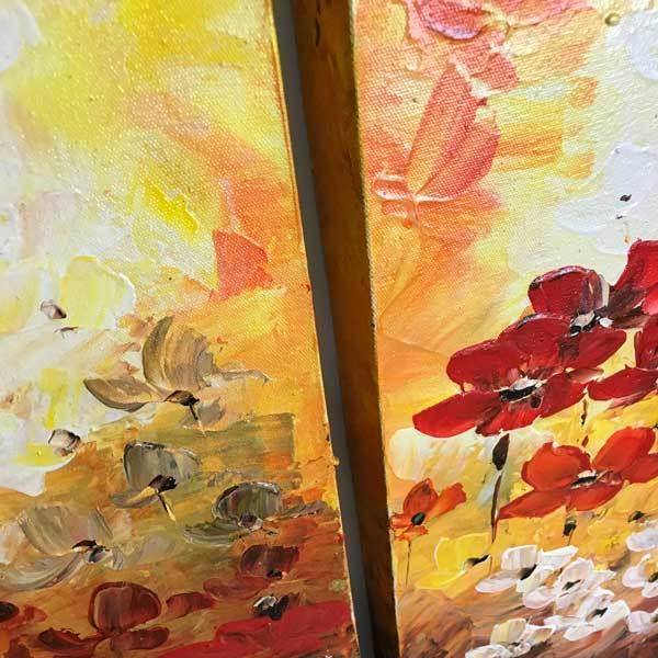 絵画 バリ絵画 アートフラワー 花 リゾート アジアン 絵画 アート パネル モダン アートフレーム 壁掛け 壁飾り |  | 01