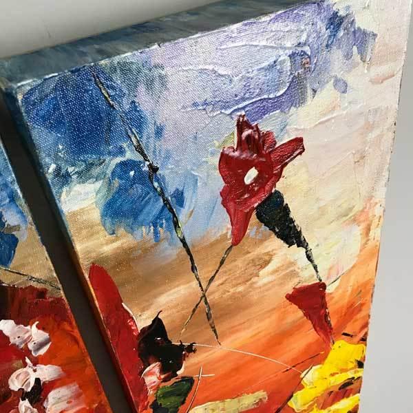 絵画 バリ絵画 アートフラワー 花 リゾート アジアン 絵画 アート パネル モダン アートフレーム 壁掛け 壁飾り |  | 02