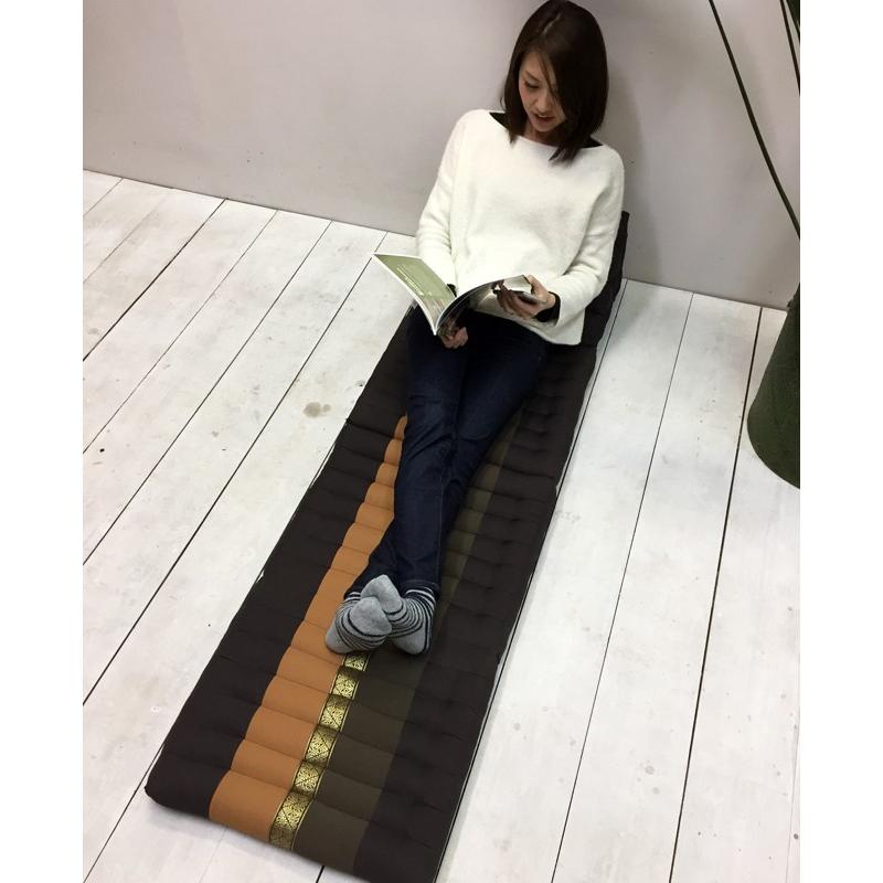 三角枕 タイ 三角 クッション 枕 4段 マット3枚(無地 リボン 座椅子 昼寝 ごろ寝) |  | 21