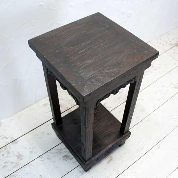 アジアン家具 オールドチーク チーク 花台 ラック スタンド 飾り台 古木 木製 アンティーク 無垢 イス モダン バリ家具 ウッド おしゃれ |  | 04