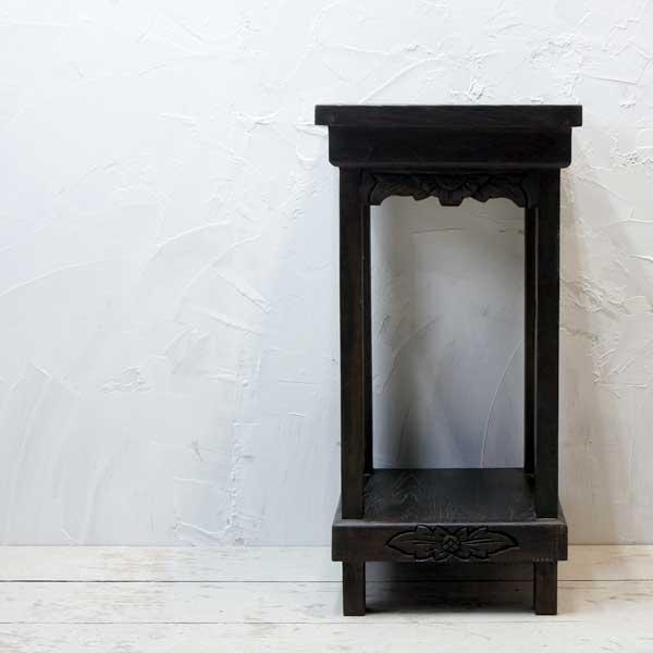 アジアン家具 オールドチーク チーク 花台 ラック スタンド 飾り台 古木 木製 アンティーク 無垢 イス モダン バリ家具 ウッド おしゃれ |  | 02