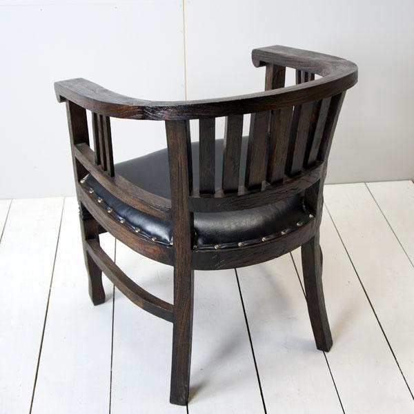 オールドチーク ダイニングチェア 肘掛 アジアン 家具 椅子 古木 木製 アンティーク 無垢 イス レザー モダン おしゃれ |  | 07