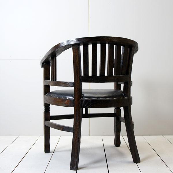 オールドチーク ダイニングチェア 肘掛 アジアン 家具 椅子 古木 木製 アンティーク 無垢 イス レザー モダン おしゃれ |  | 08