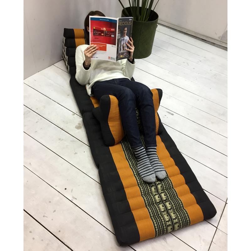 三角枕 タイ 三角 クッション 枕 5段 マット3枚(象柄/花柄/座椅子/昼寝/ごろ寝/アジアン) |  | 22