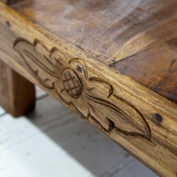 アジアン家具 オールドチーク チーク 椅子 スツール 花台 ラック 飾り台 古木 木製 アンティーク 無垢 イス おしゃれ |  | 05