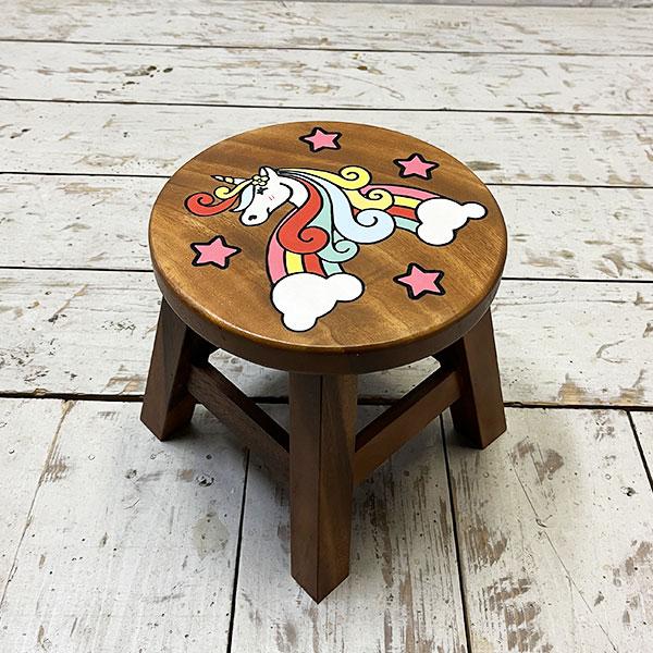 アジアン家具 ウッドスツール ミニスツール 椅子 丸椅子 ユニコーン 子供用 作業用 アンティーク 玄関椅子 花台 玄関 いす イス おしゃれ |  | 03