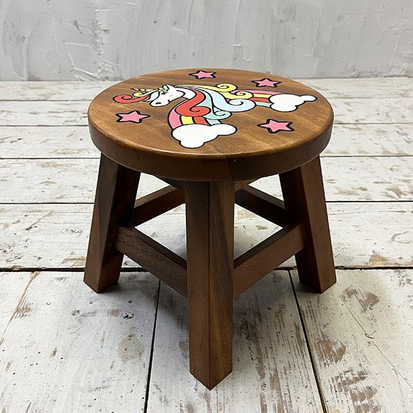 アジアン家具 ウッドスツール ミニスツール 椅子 丸椅子 ユニコーン 子供用 作業用 アンティーク 玄関椅子 花台 玄関 いす イス おしゃれ |  | 04