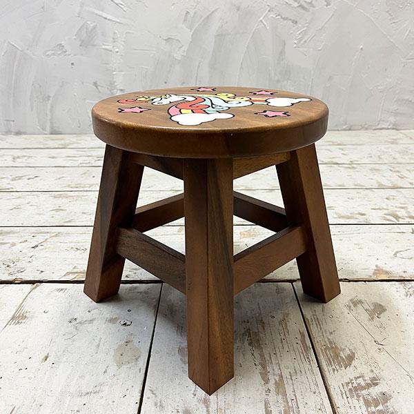 アジアン家具 ウッドスツール ミニスツール 椅子 丸椅子 ユニコーン 子供用 作業用 アンティーク 玄関椅子 花台 玄関 いす イス おしゃれ |  | 05