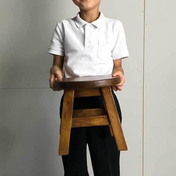 アジアン家具 ウッドスツール ミニスツール 椅子 丸椅子 ユニコーン 子供用 作業用 アンティーク 玄関椅子 花台 玄関 いす イス おしゃれ |  | 09