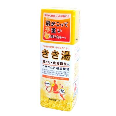 バスクリン きき湯 カリウム芒硝炭酸湯 360g 医薬部外品｜behatu