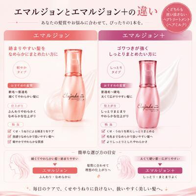 あすつく】ミルボン エルジューダ フリッズフィクサー エマルジョン＋