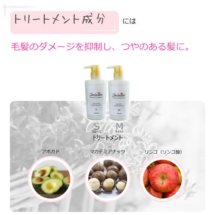 シーブリエ スムースシャンプー 600mlR 2個セット shebriller 美容師