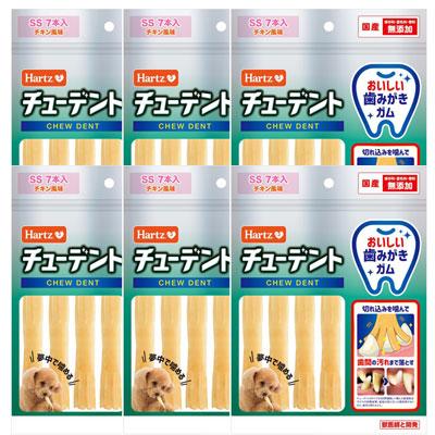 住商アグロ Hartz ハーツ チューデント 超小型犬専用 7本入 6袋セット 