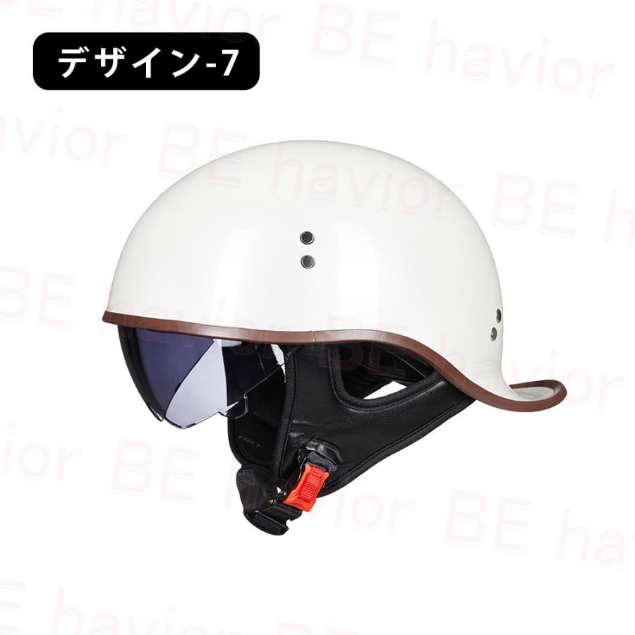 手数料安い バイクヘルメット ヴィンテージ オートバイク 半キャップ 半帽 半ヘル ハーフヘルメット 男女兼用 ファッション おしゃれ リフト