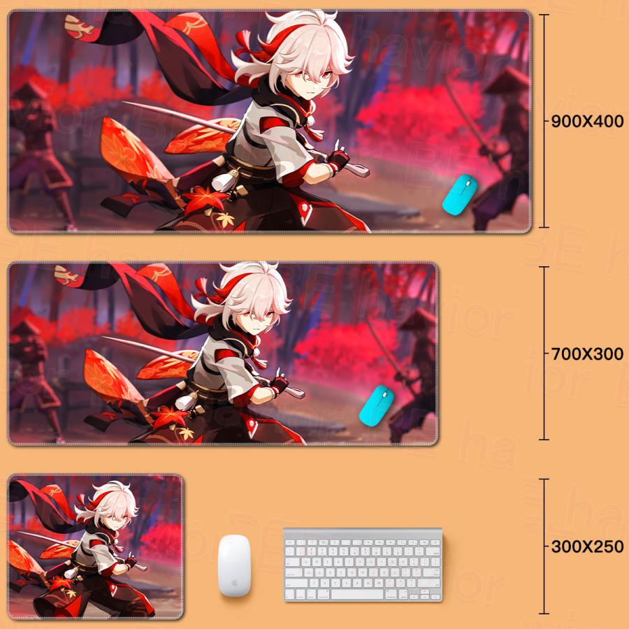 本店 原神 マウスパッド 大型 プレイマット デスクマット 神里綾華