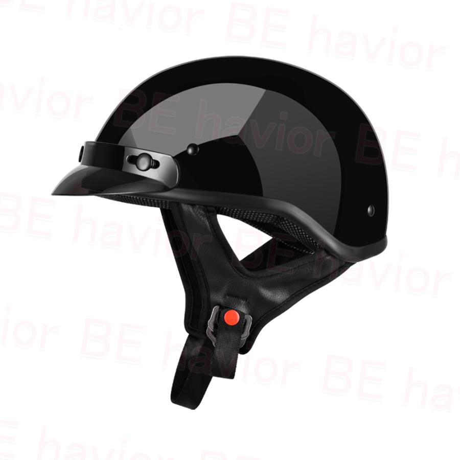 Be Haviorバイクヘルメット ヴィンテージ オートバイク 半キャップ 半帽 半ヘル ハーフヘルメット おしゃれ