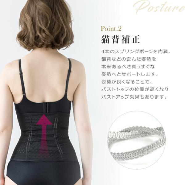 強圧 コルセット ダイエット ウエストニッパー ロング くびれ 肋骨 補正下着 ウエストシェイパー ボディシェイパー 肋骨締め ベルト 肋骨ベルト 大きいサイズ | BeHe | 12