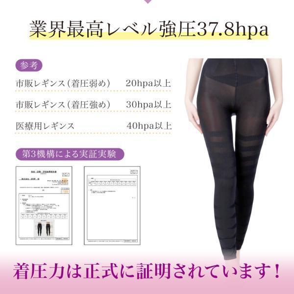 ハイウエスト 着圧レギンス 寝る時 レディース 着圧スパッツ 大きいサイズ 足痩せ ダイエット 加圧レギンス タイツ 美脚 骨盤矯正 補正下着 ヒップアップ セット | BeHe | 11