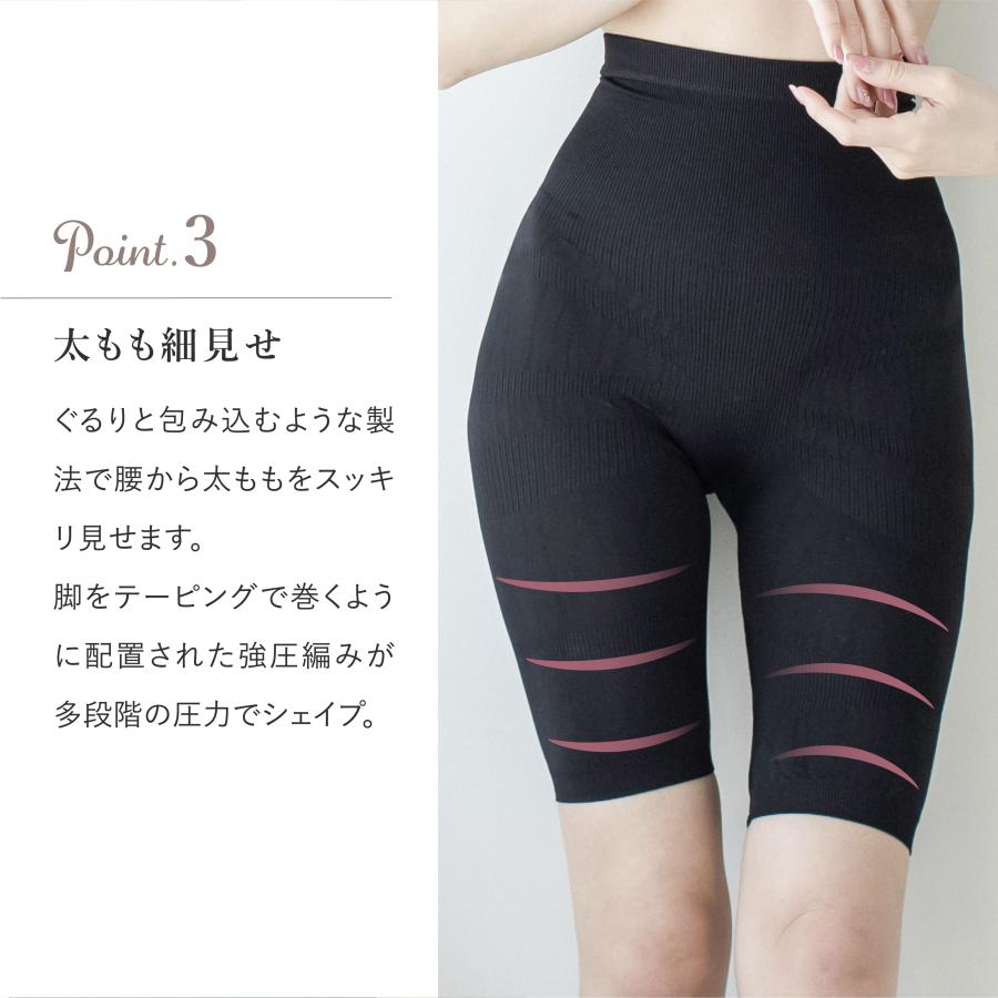 骨盤矯正 ガードル お腹引き締め 産後 ハイウエスト 骨盤ガードル 着圧レギンス ダイエット ロングガードル 補正下着 矯正下着 くびれ ヒップアップ | BeHe | 12