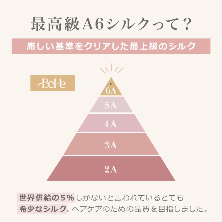 シルク ナイトキャップ ロング ロングヘア ショートヘア かわいい レディース 女性 シルクナイトキャップ シルク100% 保湿 ヘアケア ミディアム 紐 | BeHe | 10