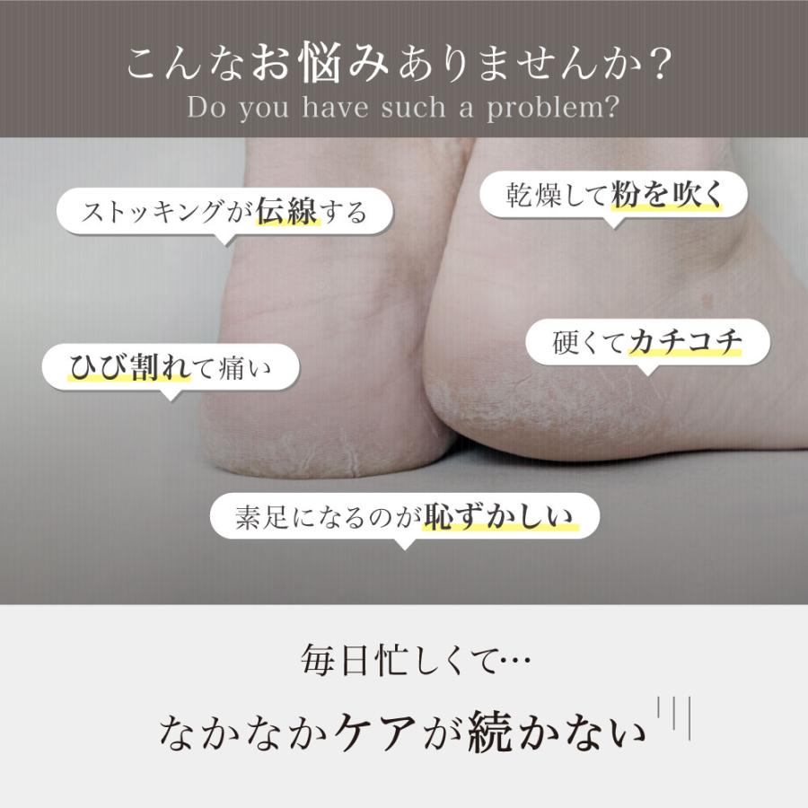 【3枚セット】かかと保湿靴下 かかと 保湿ソックス 角質ケア かかと靴下 ケア ひび割れ 防止 ソックス つるつる 保湿 寝る時 かかとケア 乾燥 黒 グレー 茶 | BeHe | 06