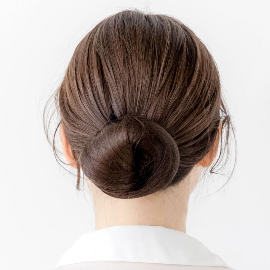 BeHe（ベーエ） シニヨンネット ヘアネット 黒 アシアナネット 髪束ね