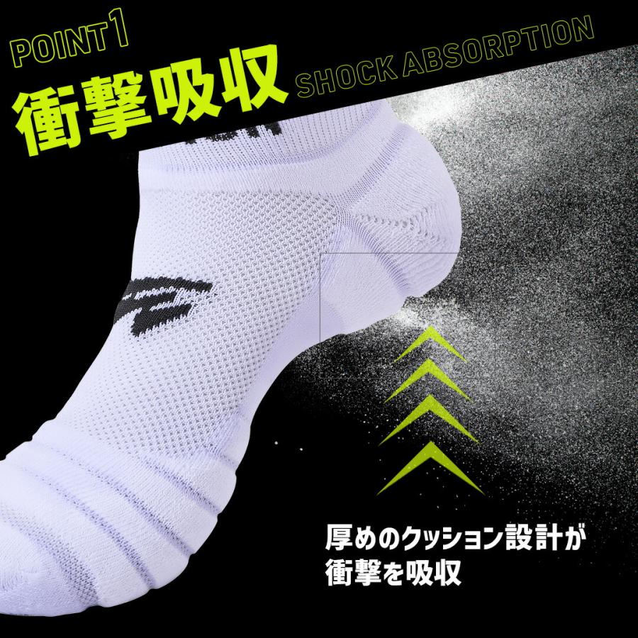 ランニング ソックス レディース メンズ キッズ スポーツ 靴下 ソックス 子供用 マラソン ジョギング ウォーキング サッカー テニス 衝撃吸収 吸汗 速乾 |  | 03