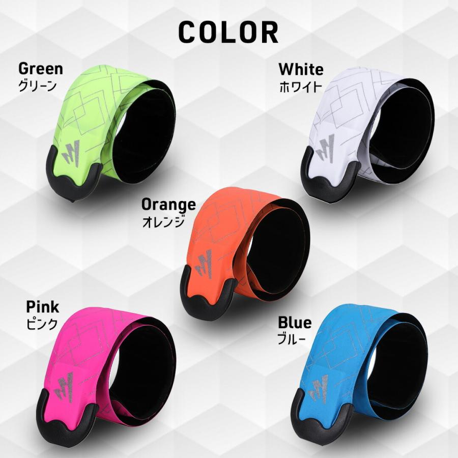 【楽天14冠受賞】 ランニング ライト USB 充電式 LED スラップバンド 光る アームバンド リストバンド ナイトラン 反射バンド 長時間 反射材 |  | 17