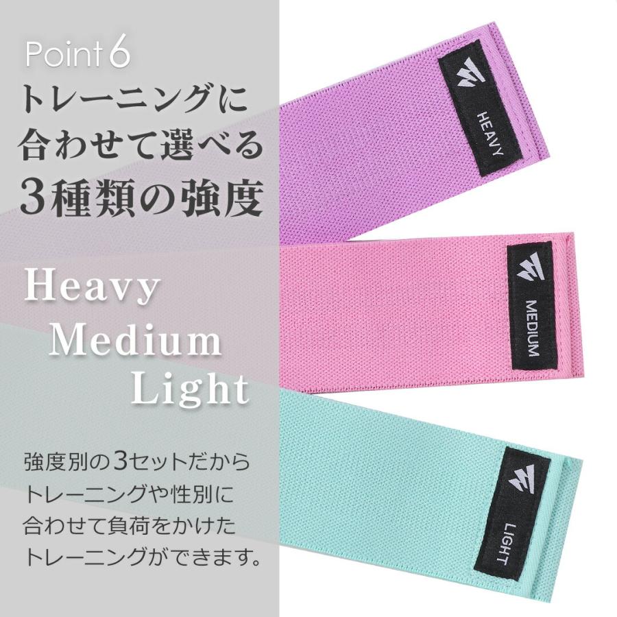 エクササイズバンド トレーニングバンド ストレッチバンド